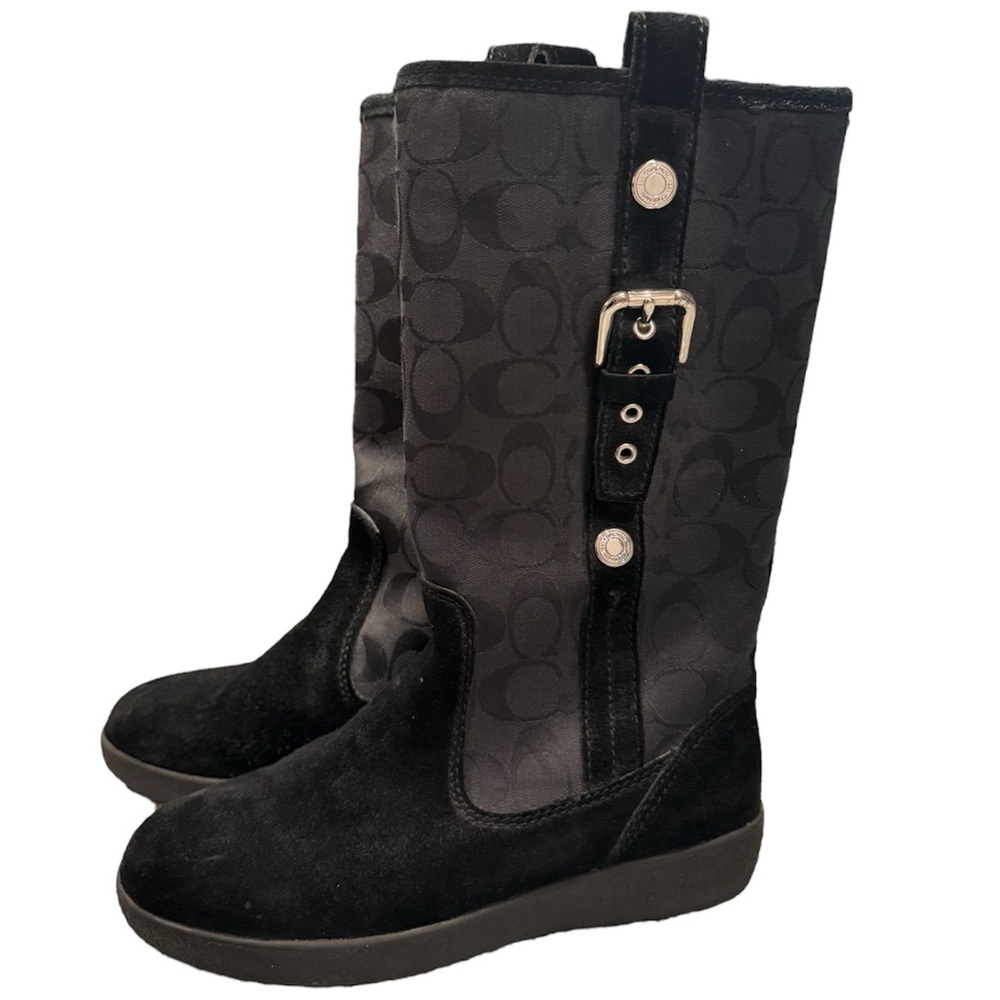 Coach Suade “Tullip” Boots - Picture 3 of 7